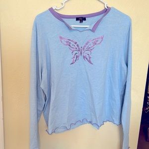 Cute Delia’s sparkling long sleeve
